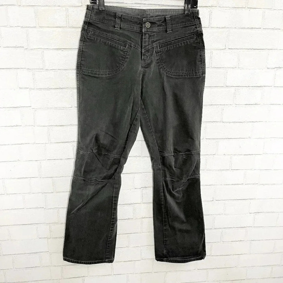 Kuhl Gray Heavy Weight Fabric Outdoor Hiking Camping Pants Women's Size 6 - Picture 1 of 7